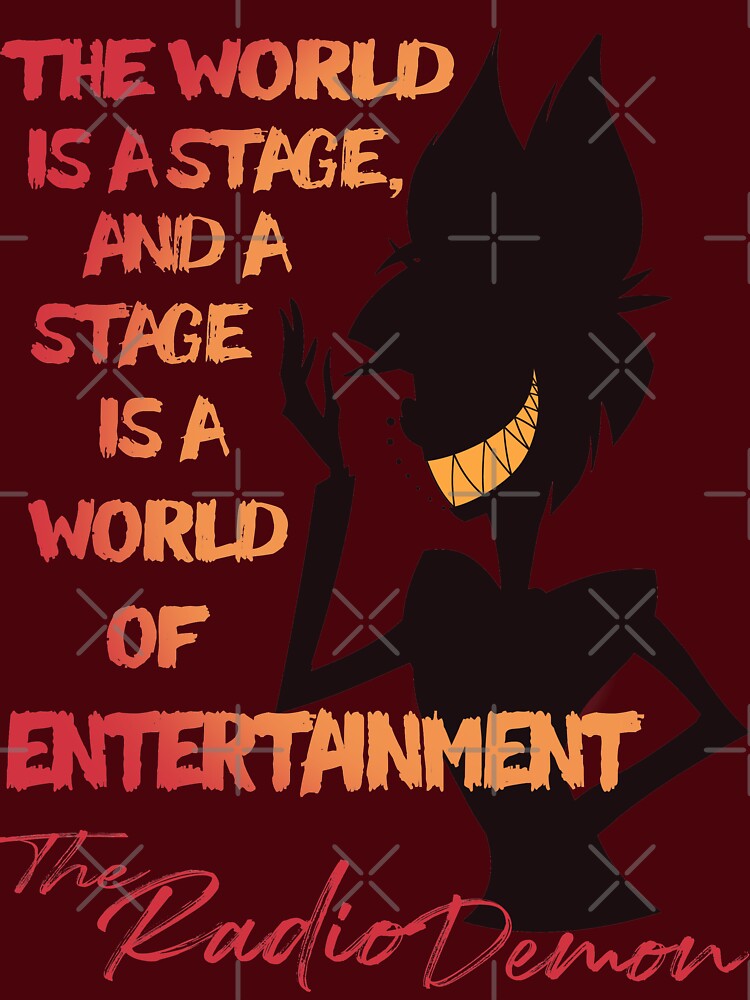 The World is A Stage! The Radio Demon ::Hazbin Hotel:: by Vixxen92