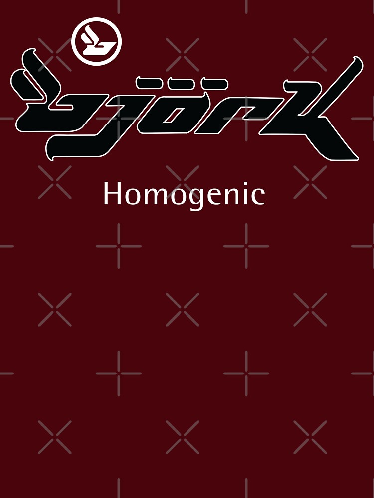 Bjork Homogenic Logo (Black / White) by hypelaboratory