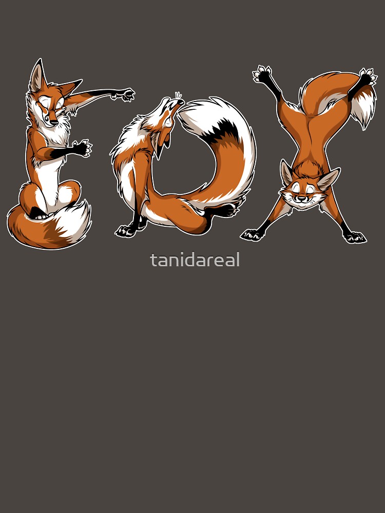 YOGA Foxes by The Art of TaniDaReal