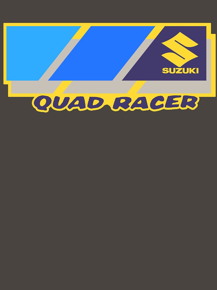 1980's Suzuki Quad Racer Reproduction Print by VMXtshirts