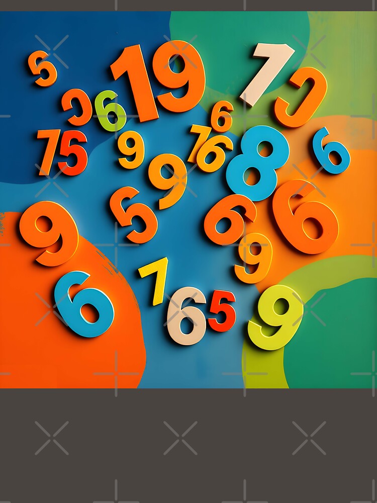 Numbers 6 by HebaRK Studio