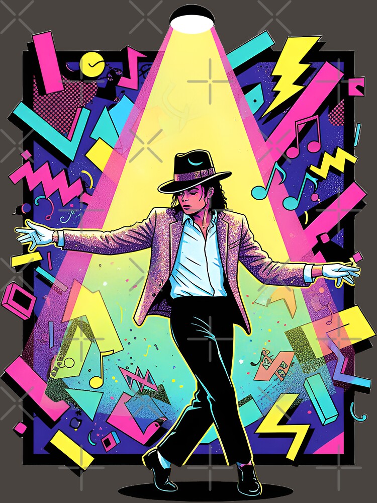 King of Pop – Vibrant Pop Art Style by Dhenin Studio