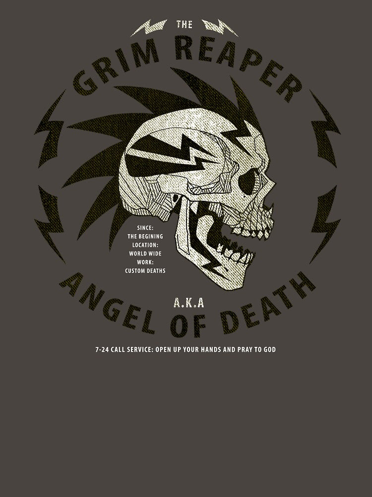 grim reaper aka angel of death (skull punk) by hayrpictures