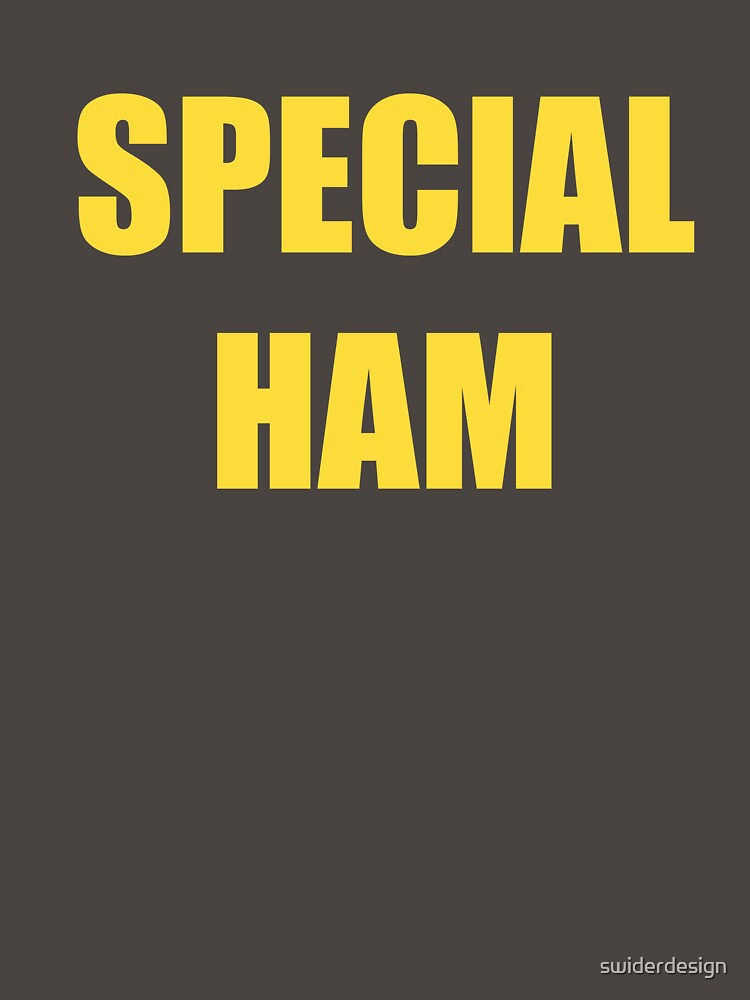 Special Ham Penny Tee by swiderdesign