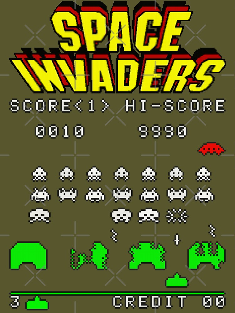 Space Invaders Scene by disposalist