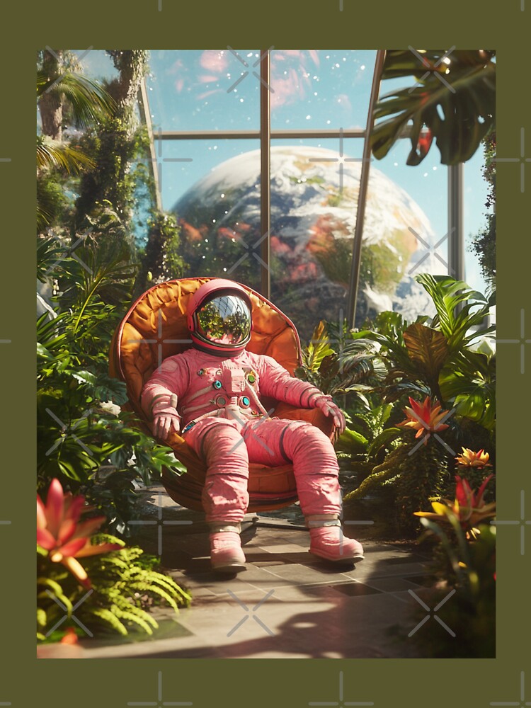 Beautiful Earth from the Galactic Moon Garden by GrinGalore