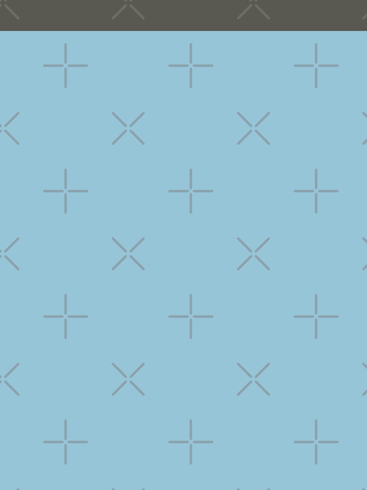 Plain Solid Color Medium Blue Pastel Blue Baby Blue by mimihuang creations