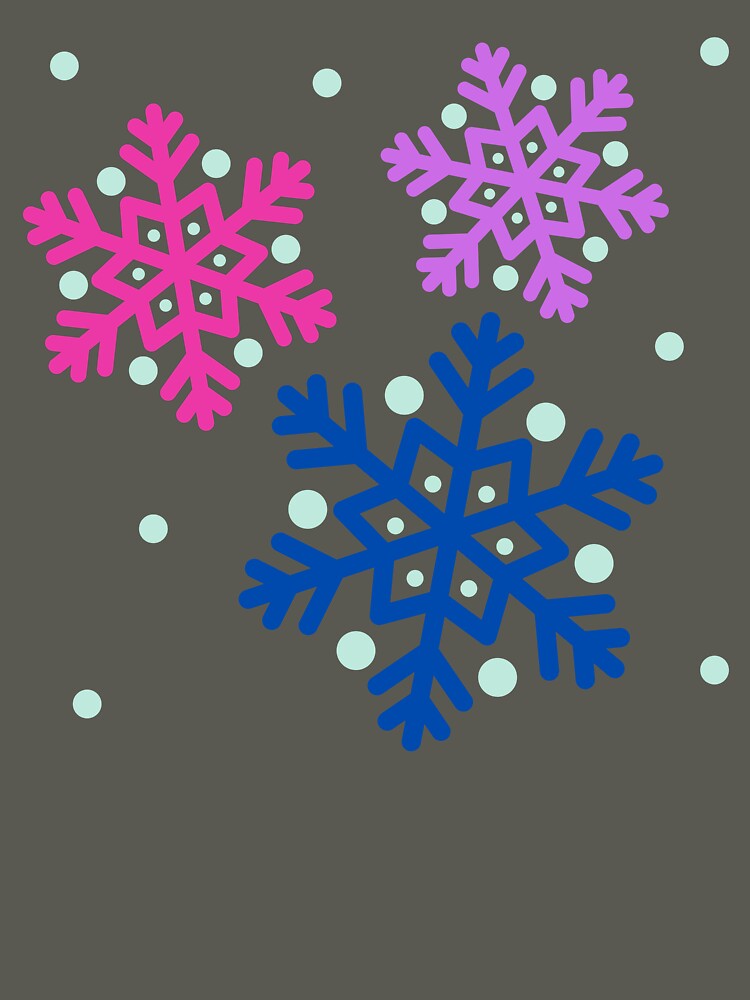 Bisexual Snowflakes AOP by VirtualFaries