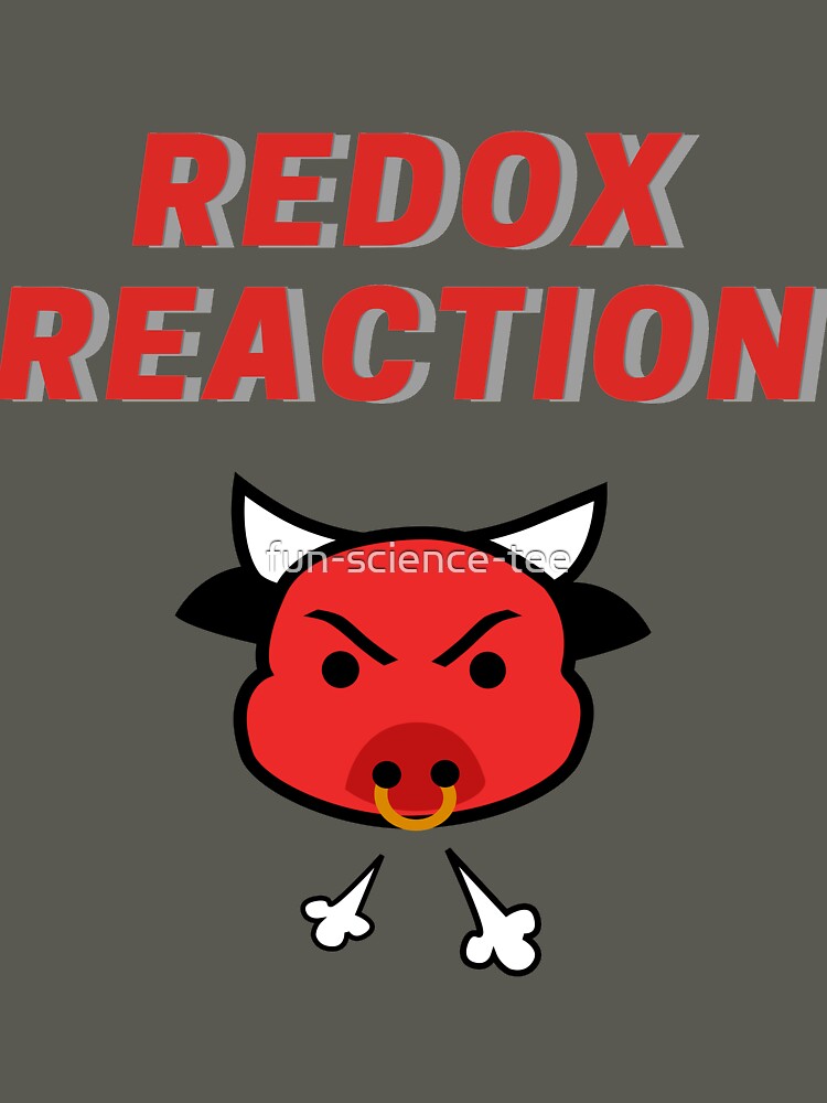 Redox reaction - chemistry reference by fun-science-tee