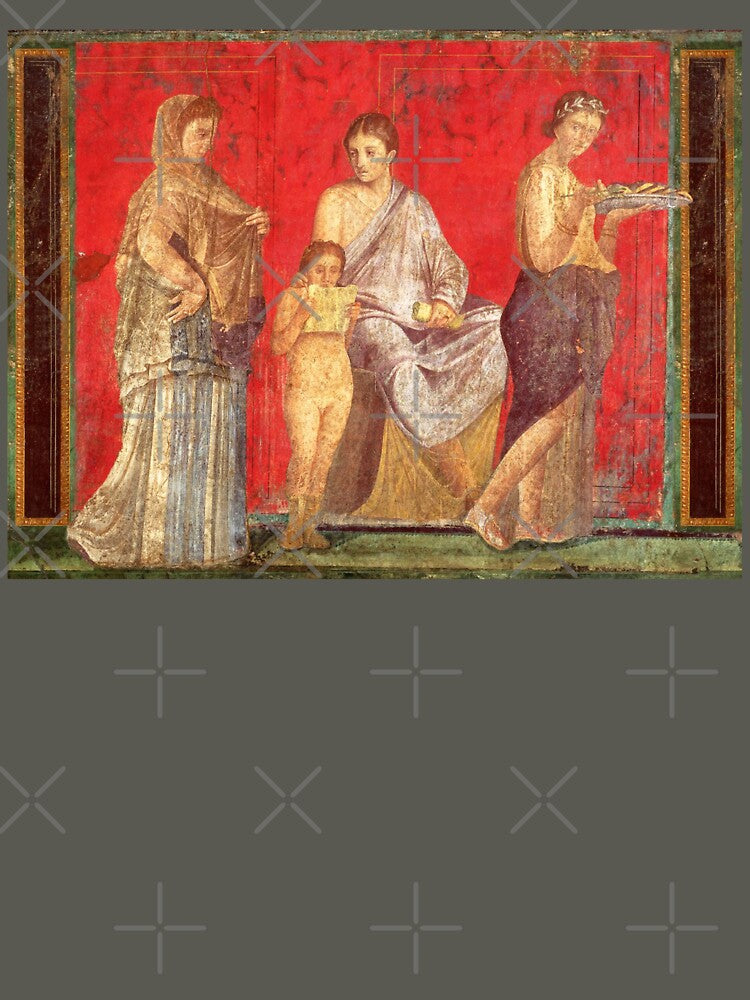 Detail of the Fresco of the Villa of the Mysteries by likiska