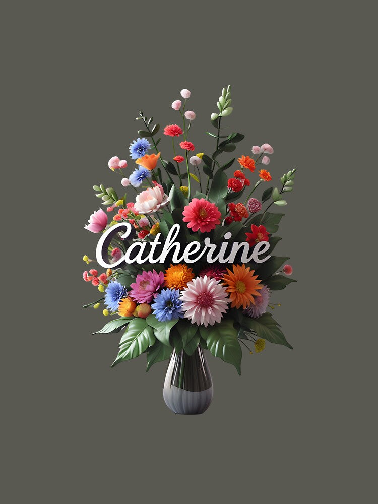 Personalized name florals by Elloracomplex