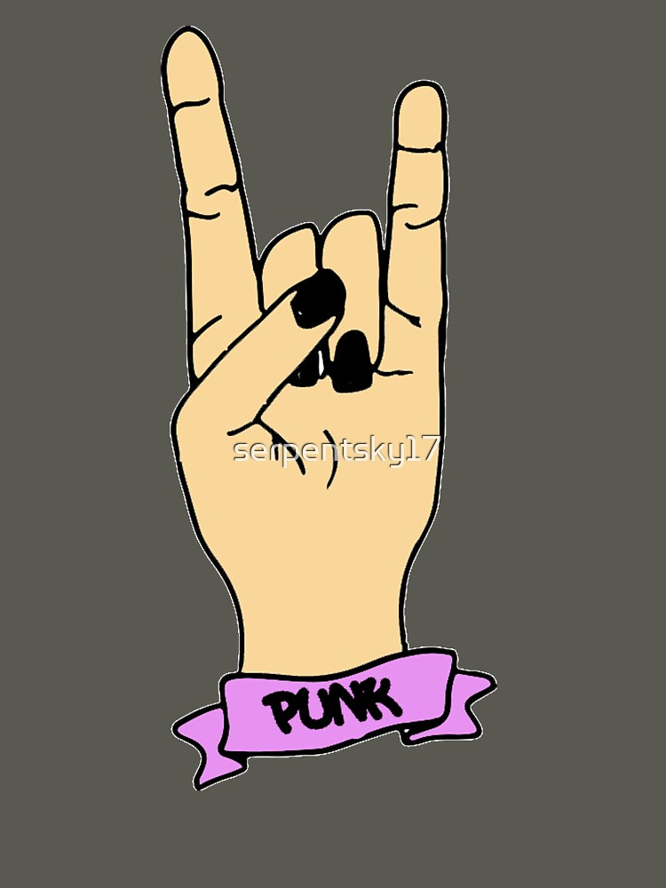 Metal Fingers - Punk by SerpentSkyArts