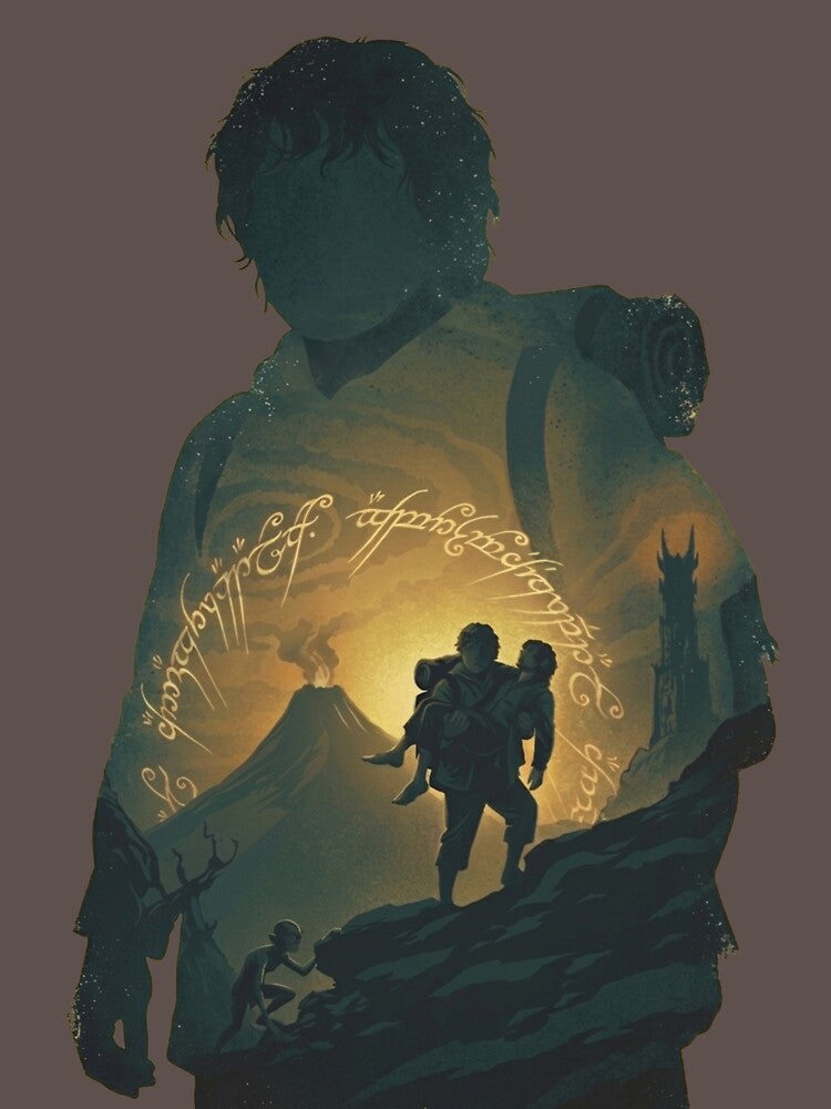 Samwise Gamgee Silhouette by Crumpet's Crafts