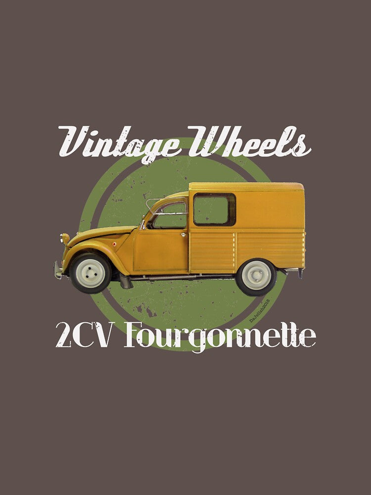 Vintage Wheels - Citroën 2CV Fourgonnette by DaJellah