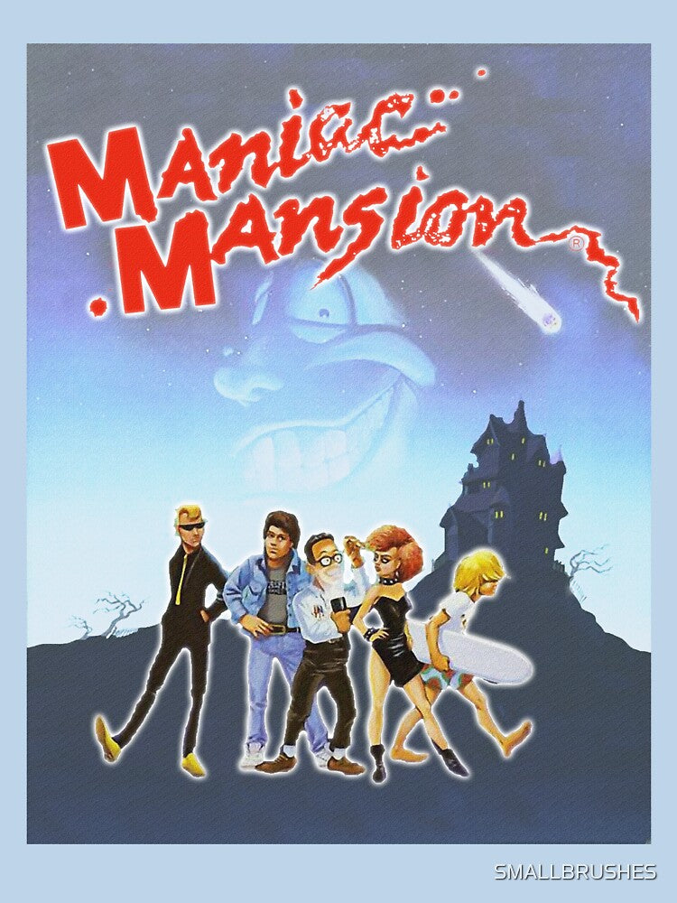 Maniac Mansion by SMALLBRUSHES