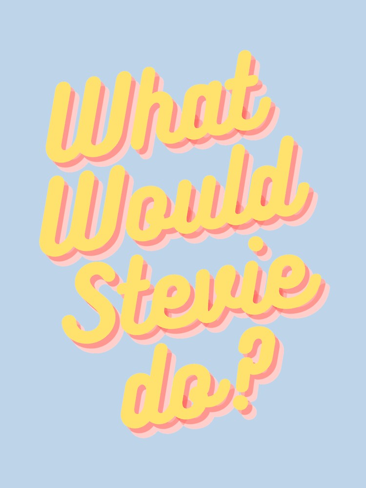 Stevie Nicks "What Would Stevie Do?" by Madeleine  Bradford