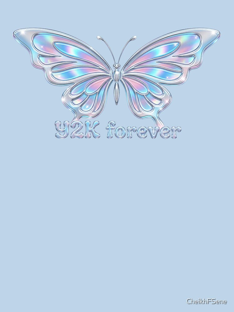 Y2K Butterfly — Chrome Holographic Iridescent 2000s Aesthetic by Velustro Shop