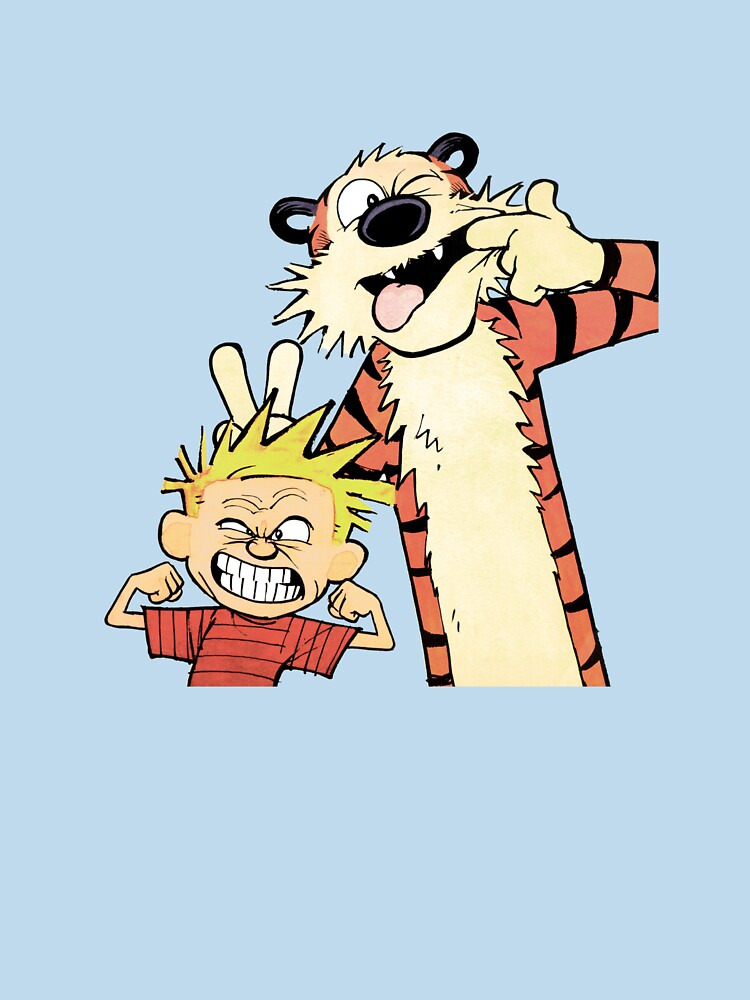calvin and hobbes , asterix , cartoon by simefaula