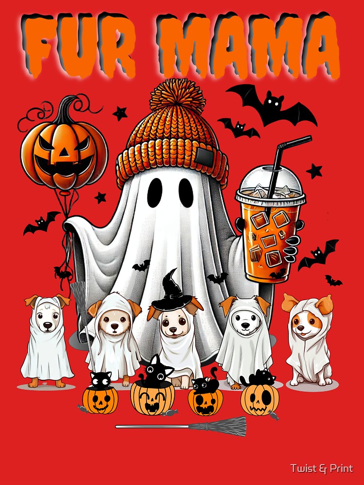 Fur Mama Halloween by Twist & Print