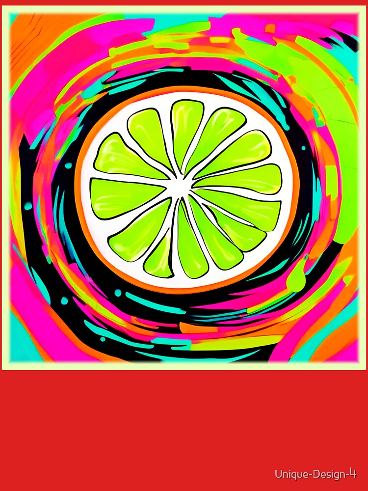 Lime Slice Pop Art by Health And Fitness Posts e-Store