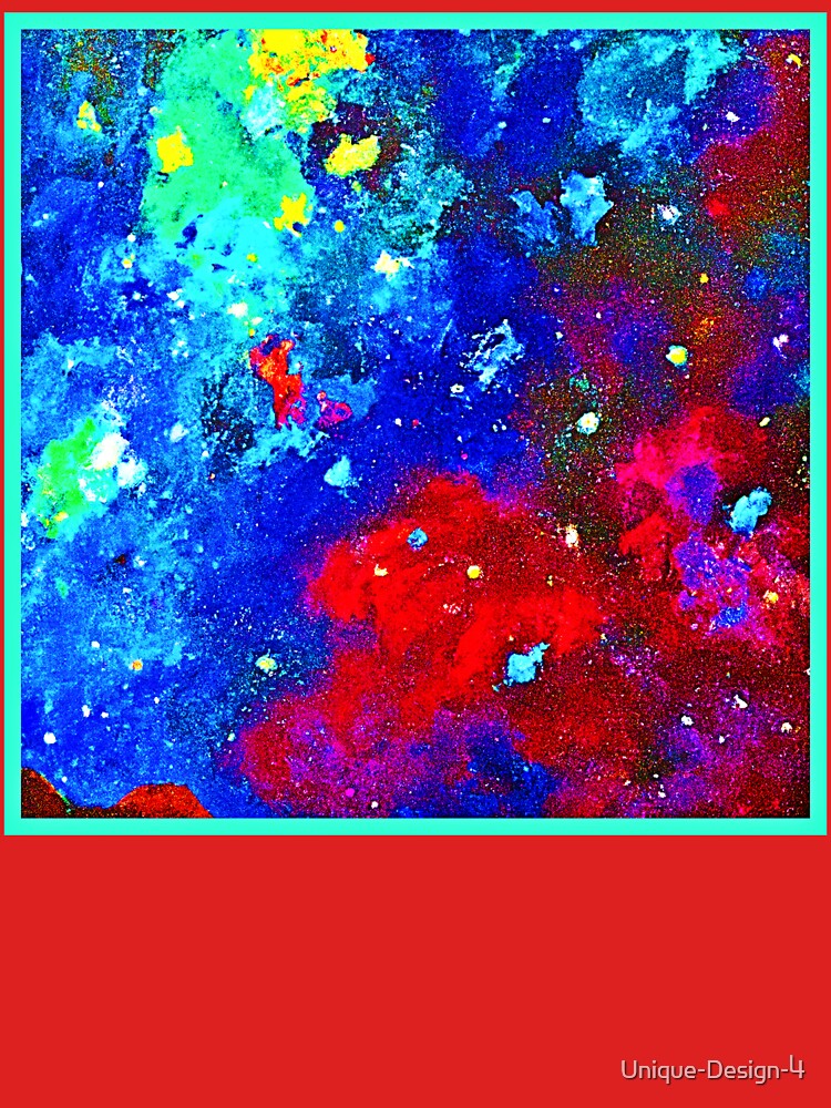 Vibrant Colors Of Nebula Pattern by Health And Fitness Posts e-Store