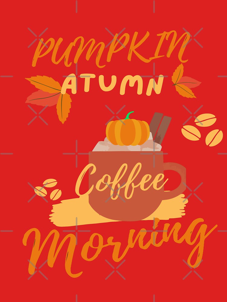 Pumpkin Autumn Coffee Morning Sublimation by BIA COLLECTION