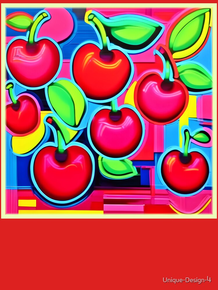 Pop Art Cherry Burst by Health And Fitness Posts e-Store