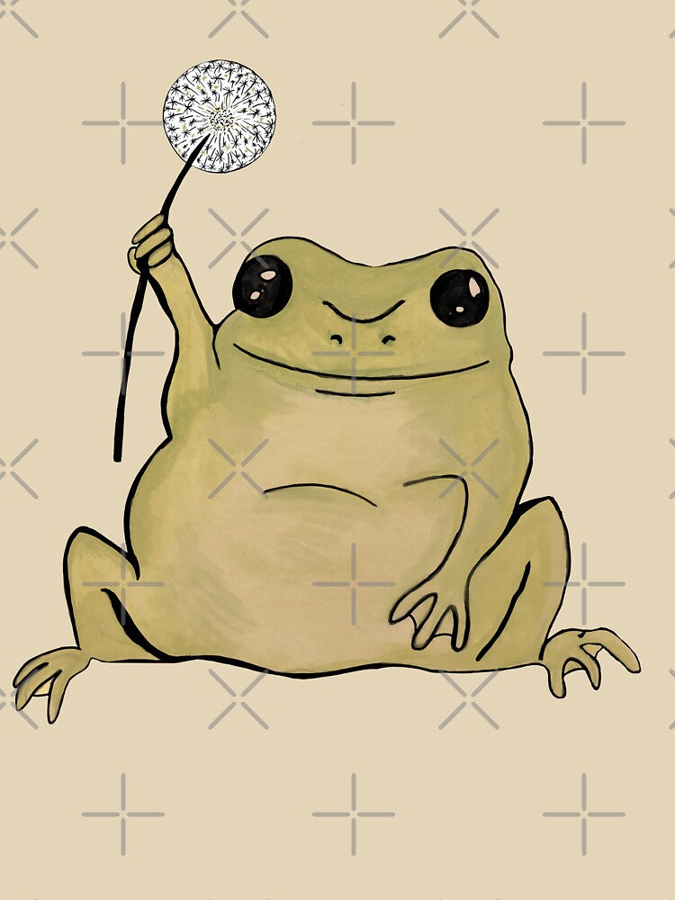 Dandelion Frog by Notveryclassy