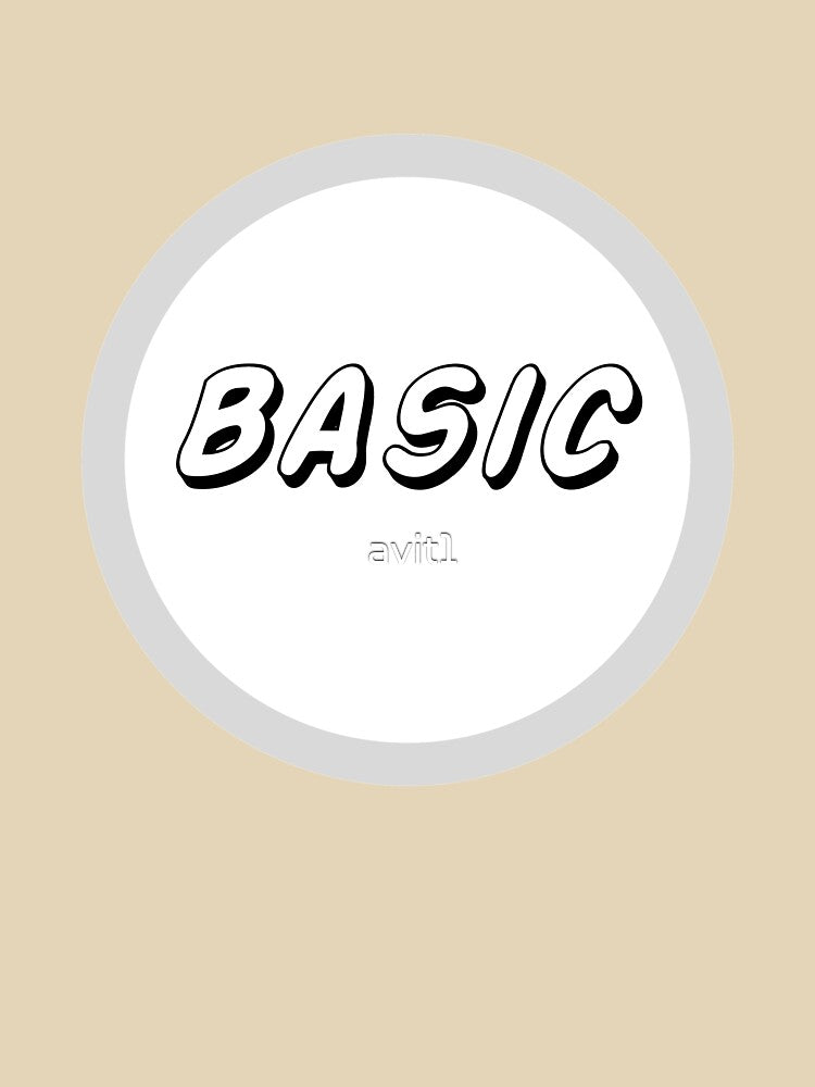 Basic, Basic, Basic by avit1