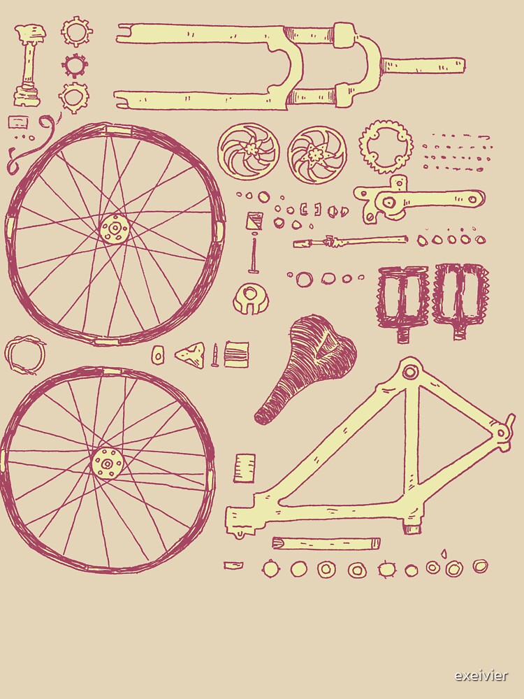 Bicycle Parts by exeivier
