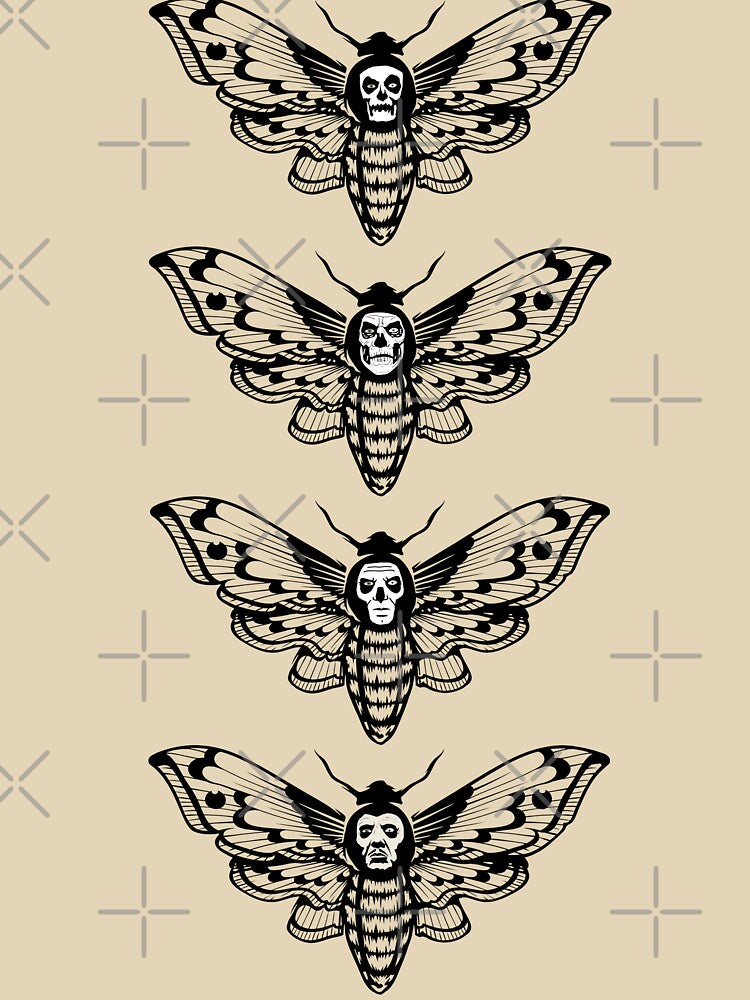 Ghost Death Head Moth by ninthstreet
