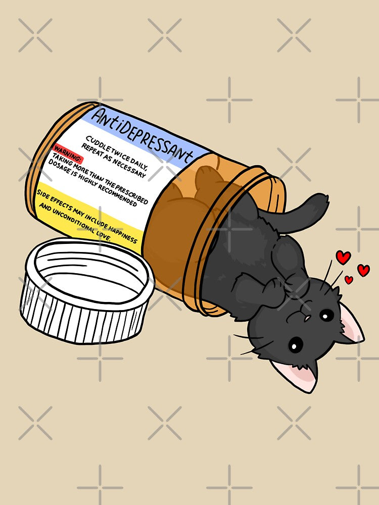 kitty antidepressant love medicine by Claudia McQuilkin