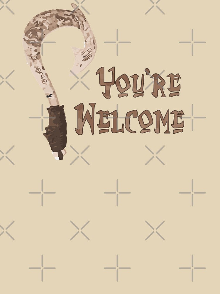 Magical Fish Hook - You're Welcome! by Monkey's Shop