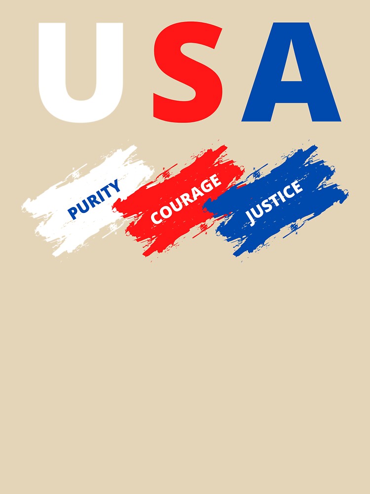 Casual US Colors T-shirt by e-Shop67