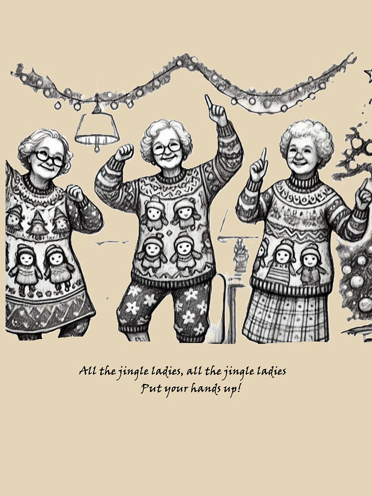 All the jingle ladies Holiday BAMBA by BambaAesthetics