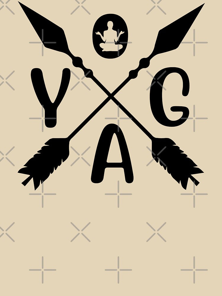 Yoga Quote Yoga Lettering Ethnic Tribal by SoccaTamam
