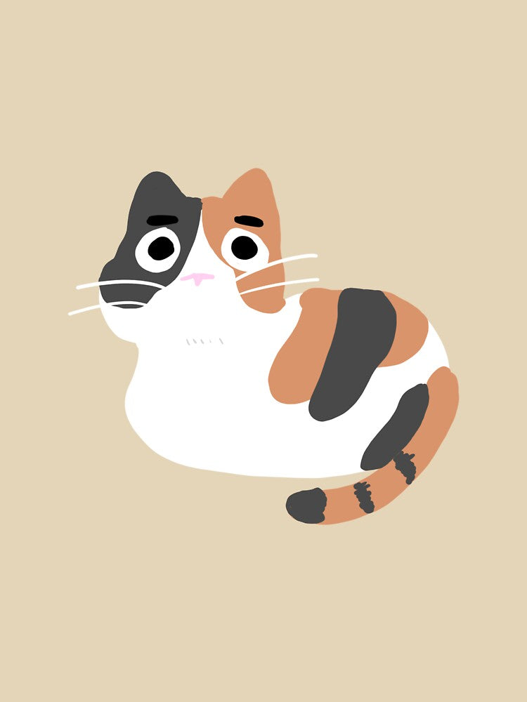 Cute cat T-shirt by Monaspoon
