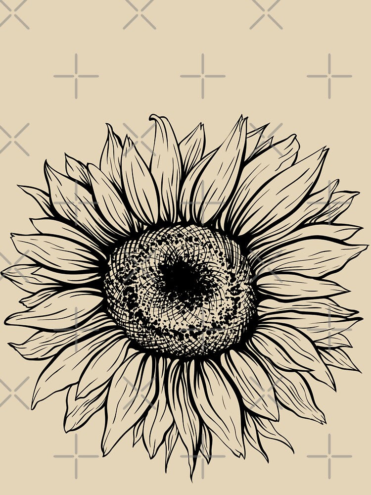 Women Sunflower Summer Funny Sunflower Graphic Short Sleeve by Martin-bivert