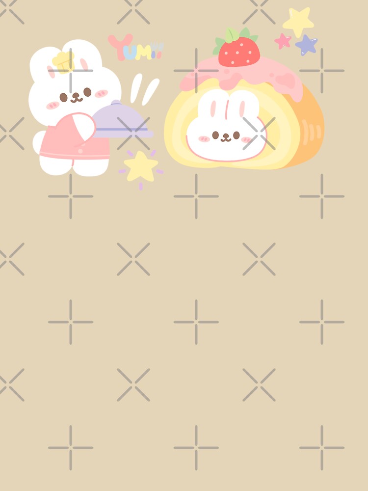Kawaii  Strawberry Cake Shirt by chipmuckdesignn