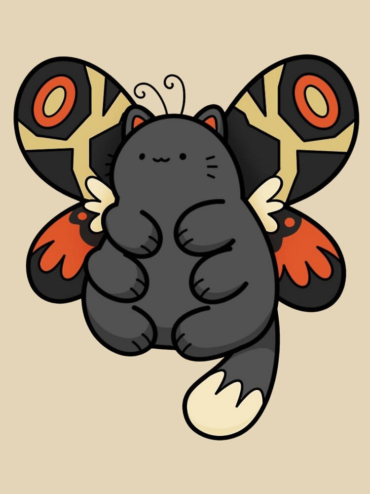 Mothra Cat by EverythingIsCat