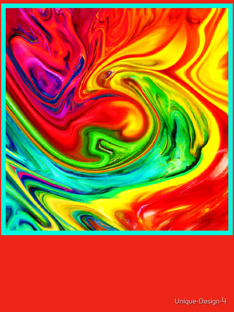 Vibrant Colorful Pattern by Health And Fitness Posts e-Store