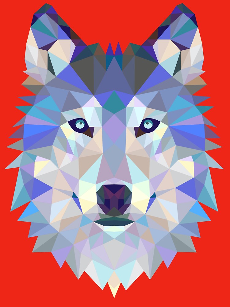 Wolf Head Triangle by Fairyjam