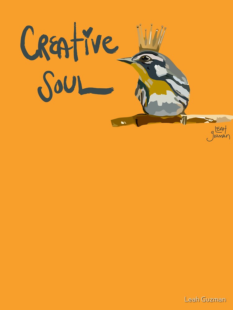 Creative Soul T-shirt by Leah Guzman Studio