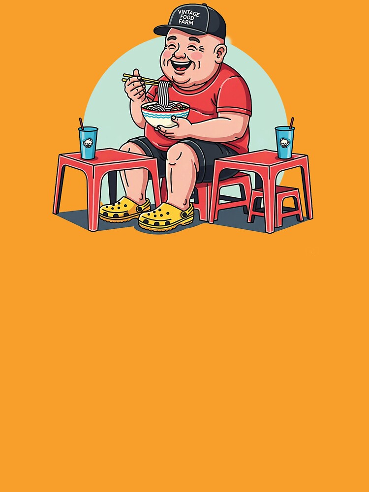 Tim and his noodle soup by vintagefoodfarm