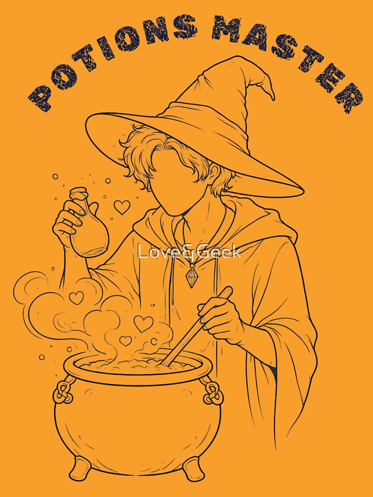 Potions Master | Wizard Love Potion Design | Geek Fantasy Couple by Love&Geek