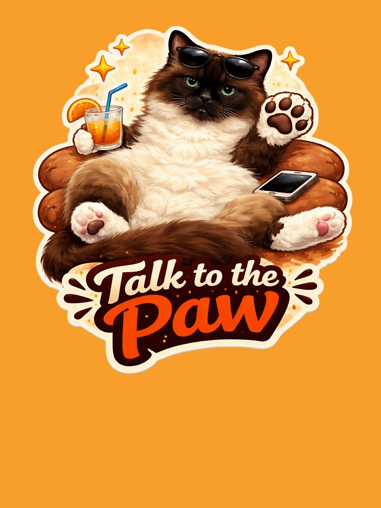 Talk to the Paw – Sassy Cat by Mojibebe