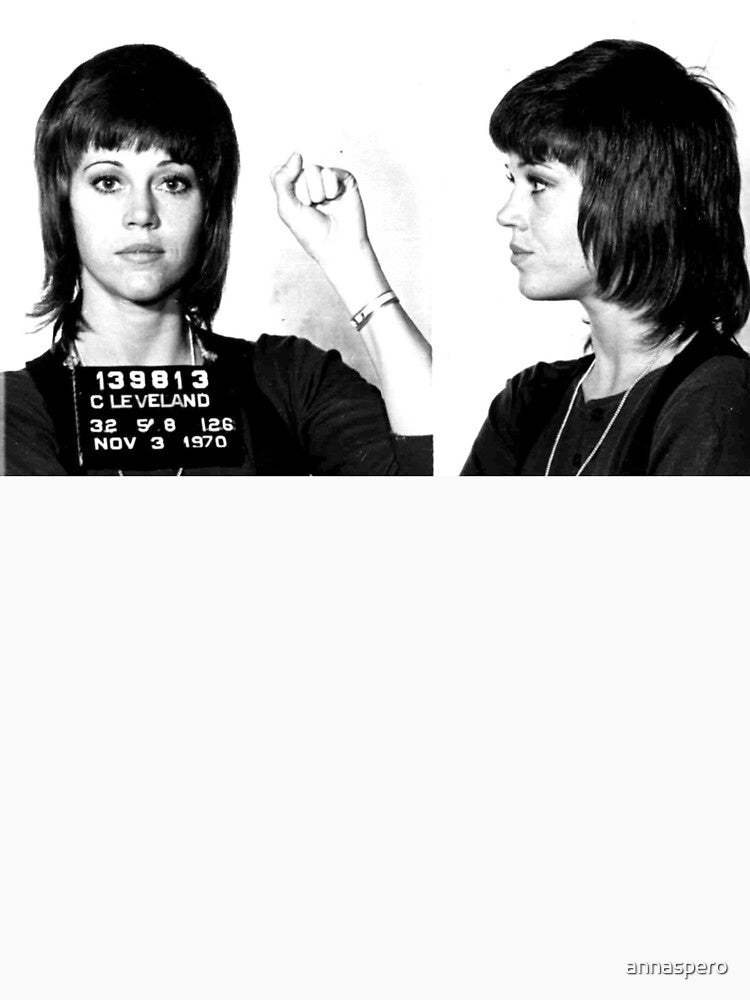 Jane Fonda Power Mugshot by annaspero