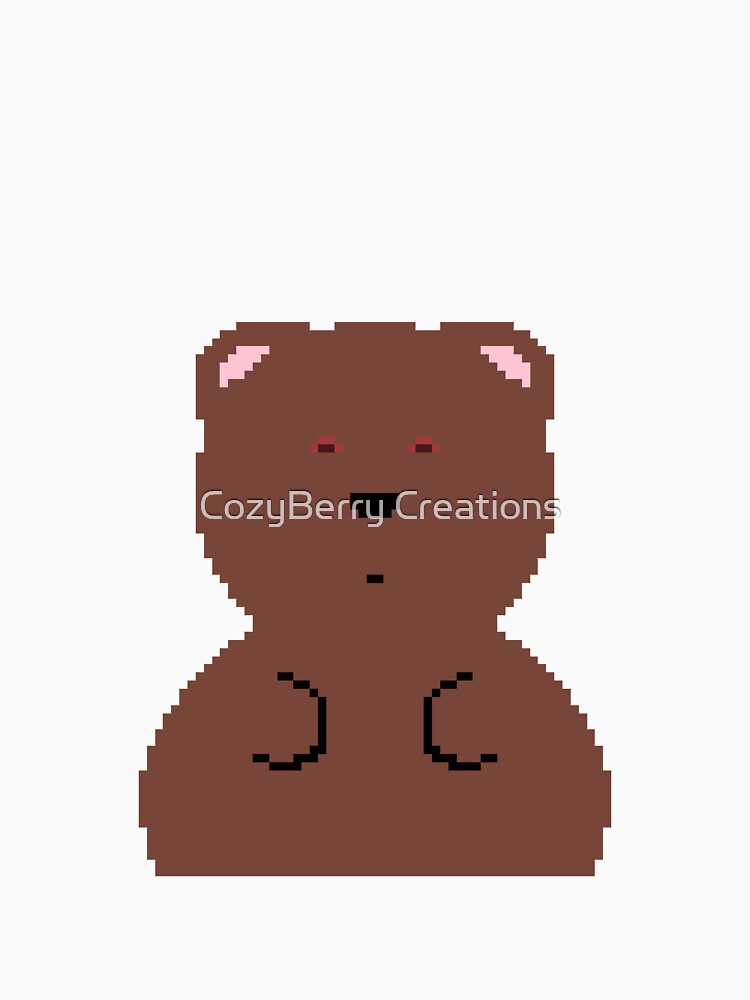 Pixel Bear by CozyBerry Creations