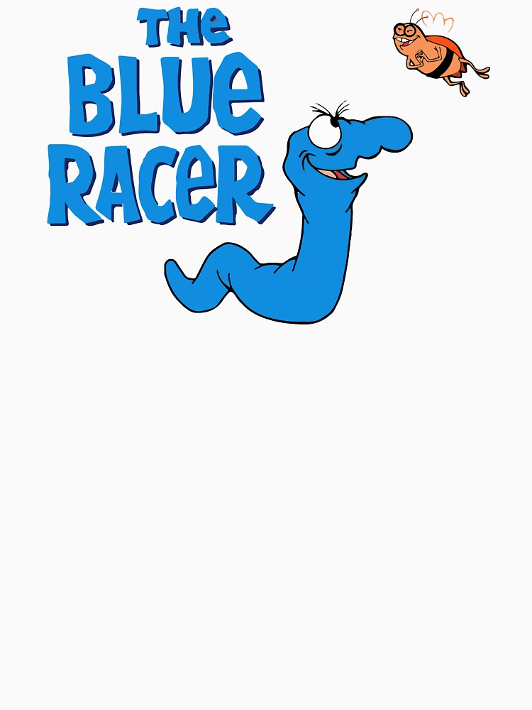 The Blue snake cartoon by Ovnil