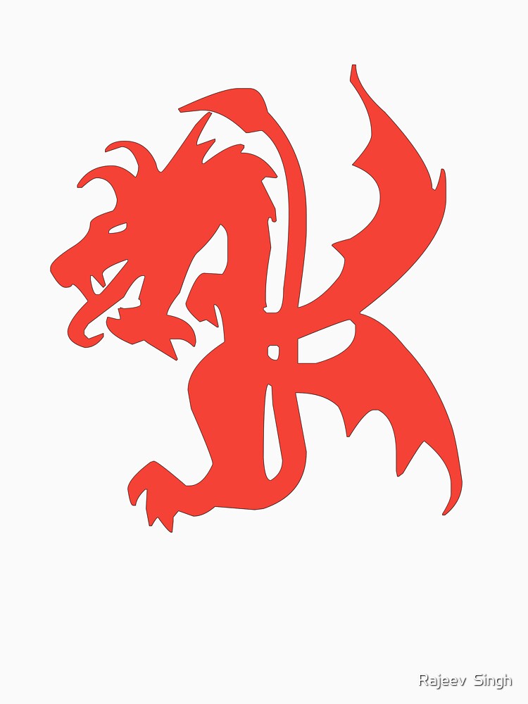 Dragon Initial Monogram K by Rajeev  Singh